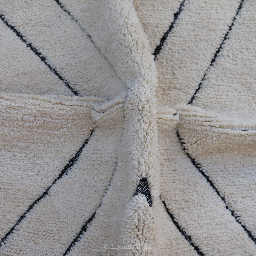 Modern designer Berber Beni Ourain Liyana, S carpet - 249 cm - 157 cm