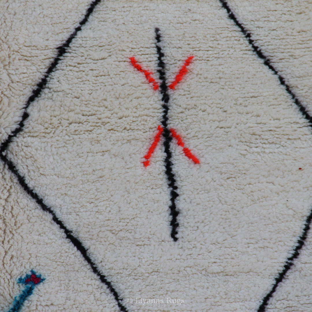 Modern designer Berber Azilal Liyana, S carpet 233cm - 157cm