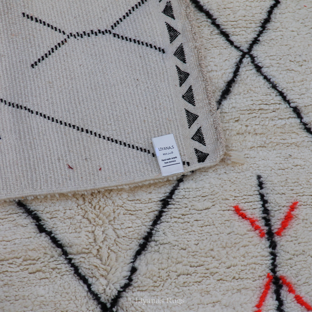 Modern designer Berber Azilal Liyana, S carpet 233cm - 157cm