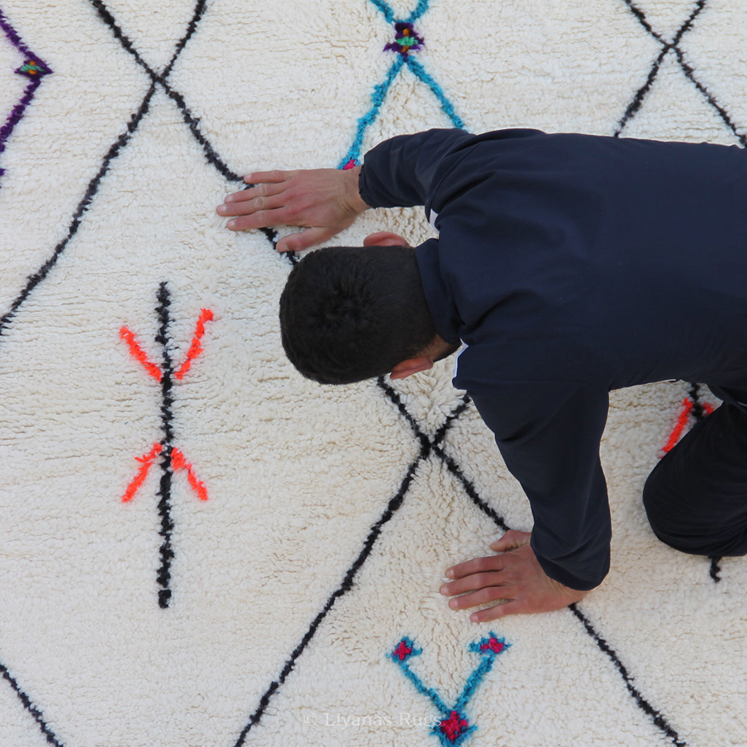 Modern designer Berber Azilal Liyana, S carpet 233cm - 157cm