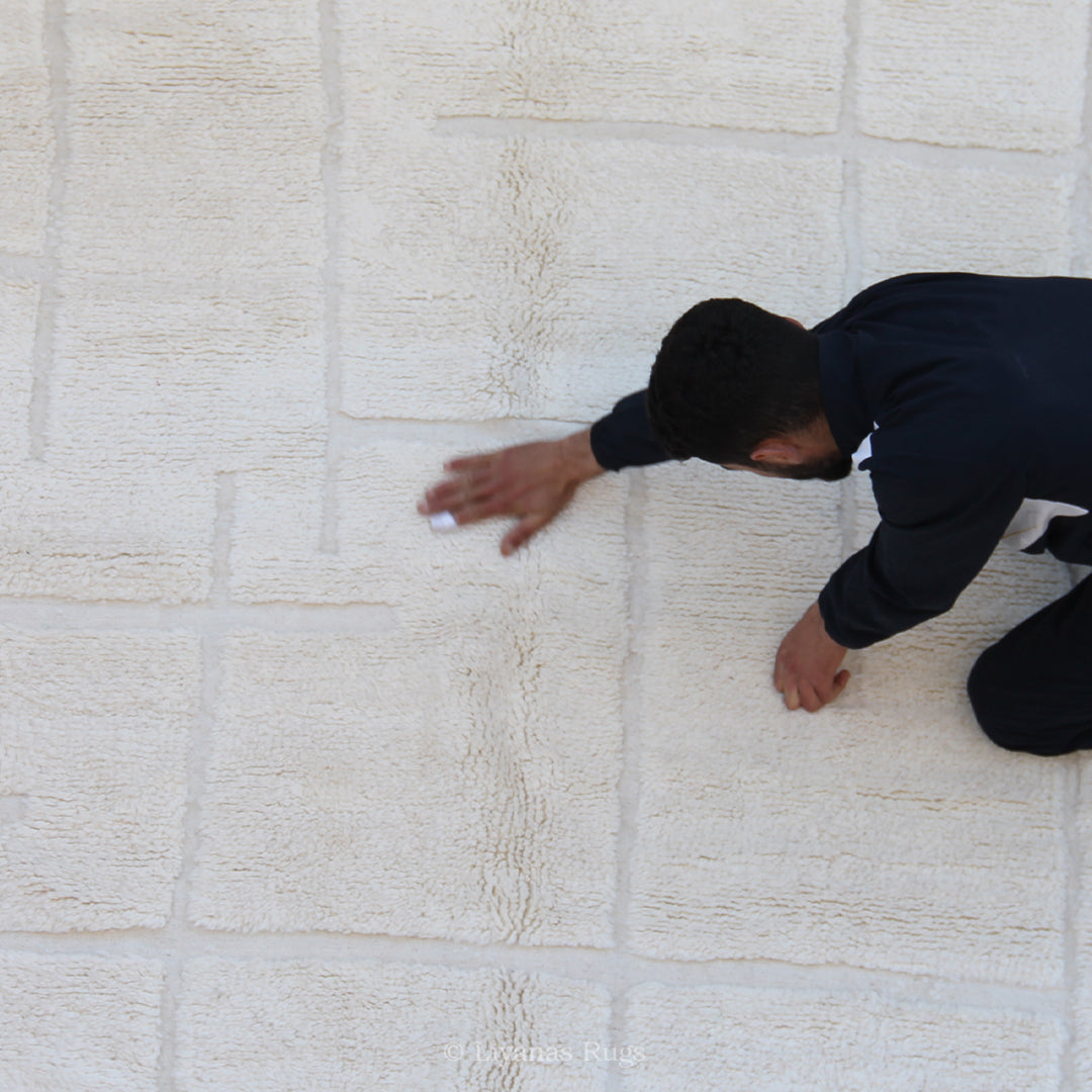 Modern designer Berber Beni Ourain Liyana, S carpet 290 cm - 190 cm