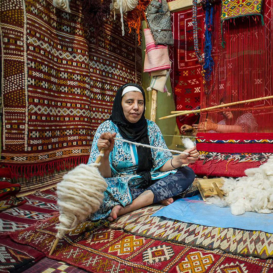 Modern designer Berber Azilal Liyana, S carpet 278cm - 91cm