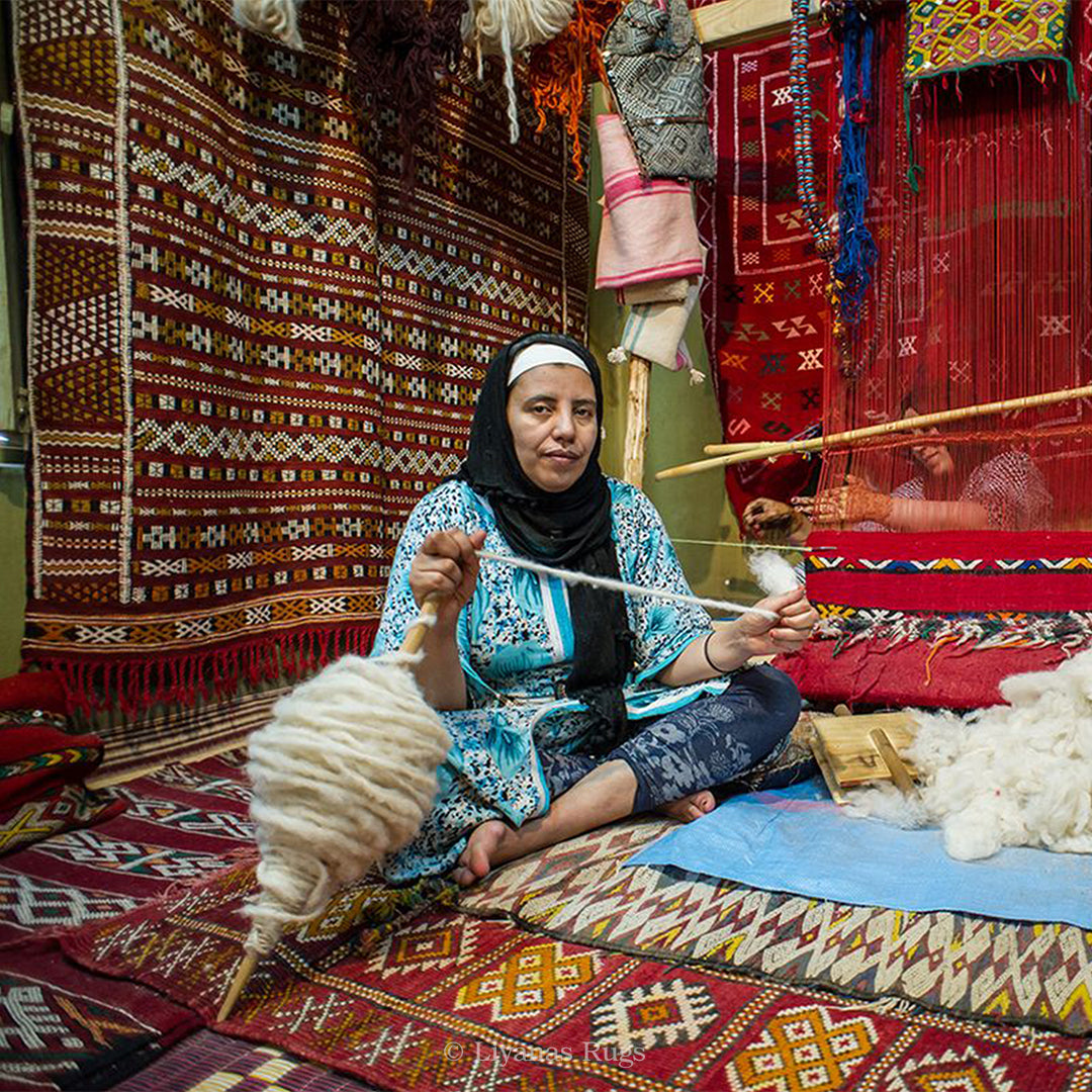 Modern designer Berber Beni Ourain Liyana, S carpet 252 cm - 171 cm