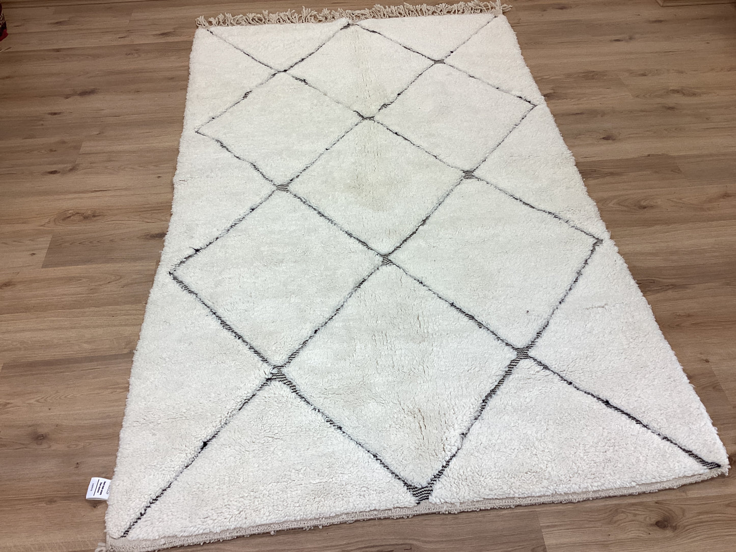 Handgeknüpfter Orientteppich Designer Alter Berber 260x145cm Marokko