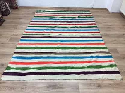 Handgeknüpfter Perser Teppich Berber Kelim 280x180cm Traditionell