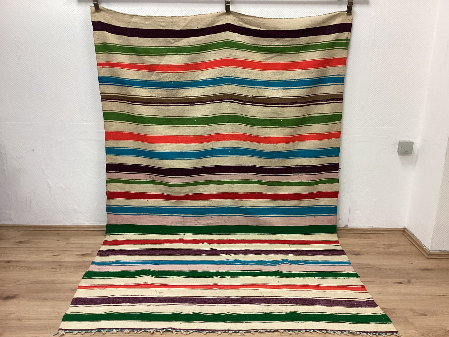 Handgeknüpfter Perser Teppich Berber Kelim 280x180cm Traditionell