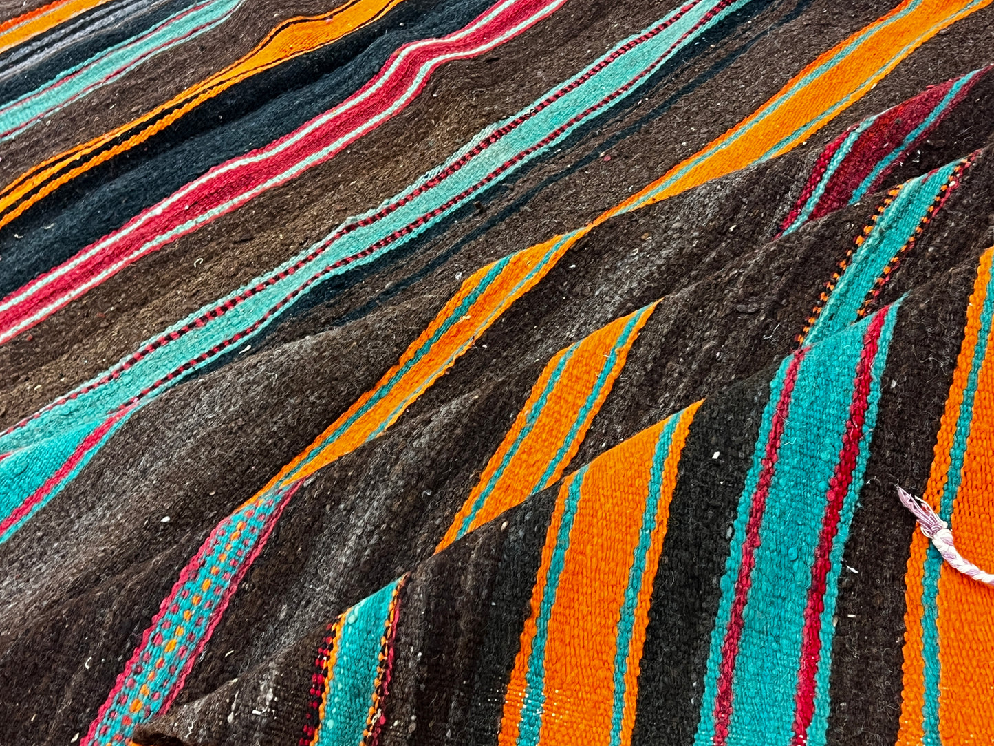 Berber Kelim Liyana's -Teppich -  370x182 cm - Neu