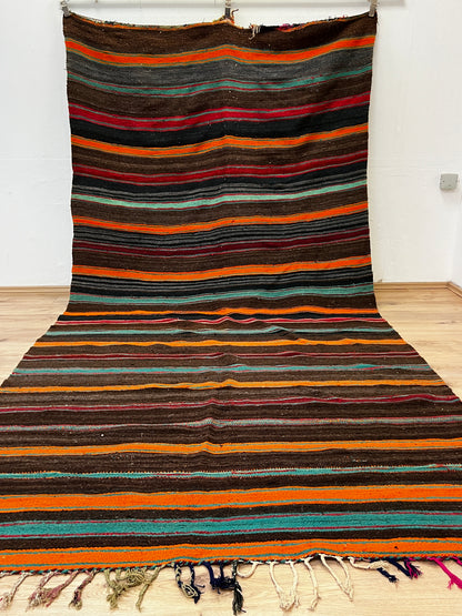 Berber Kelim Liyana's -Teppich -  370x182 cm - Neu