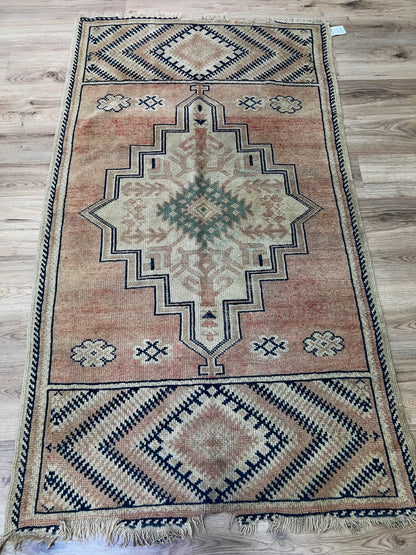 Vintage Berber Kelim Liyana's - Teppich - 200x110 cm - Neu