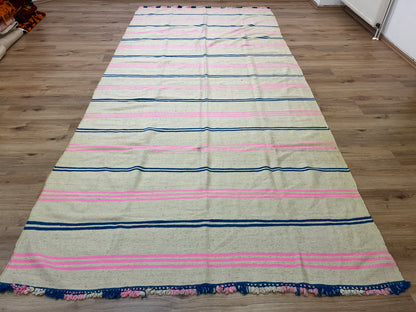 Berber Kelim Liyana's - Teppich -   400x183 cm - Neu