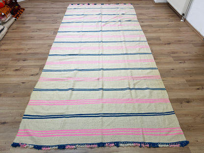 Berber Kelim Liyana's - Teppich -   400x183 cm - Neu