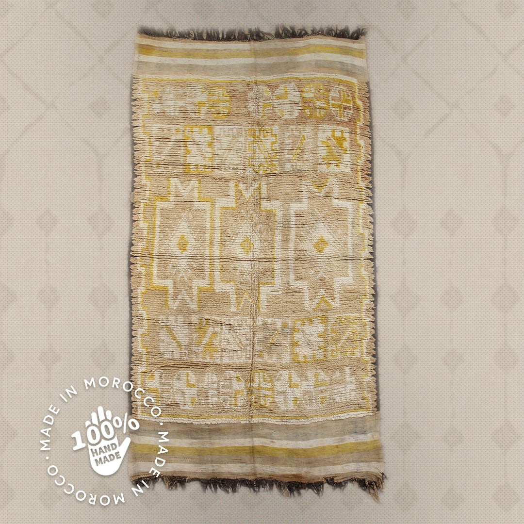 Vintage designer Berber Liyana, S carpet 297 cm - 161 cm