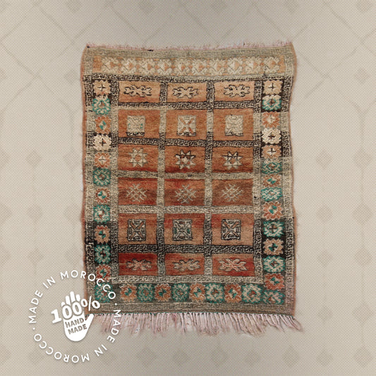 Vintage designer Berber Liyana, S carpet 145 cm - 105 cm
