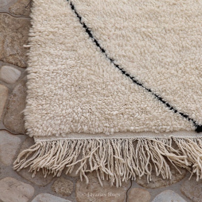 Modern designer Berber Beni Ourain Liyana, S carpet - 262cm - 155cm