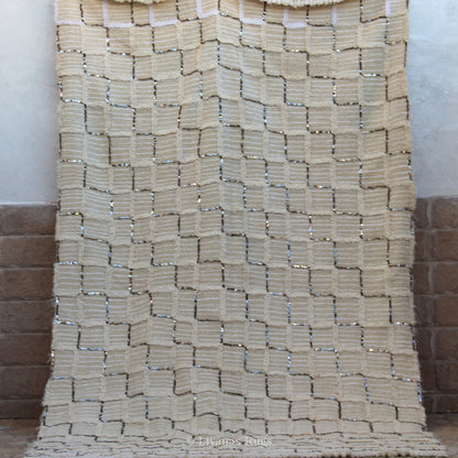 Modern designer Berber Beni Ourain Liyana, S carpet - 279 cm - 160 cm