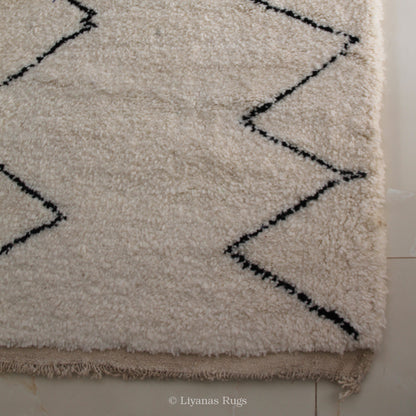 Modern designer Berber Beni Ourain Liyana, S carpet - Teppich - 251 cm - 170 cm