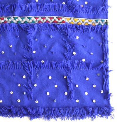 Modern Designer Berber Handira Liyana,S - Blue color