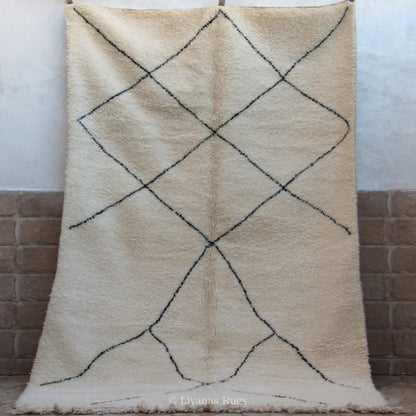 Modern designer Berber Beni Ourain Liyana, S carpet - 267 cm - 168 cm