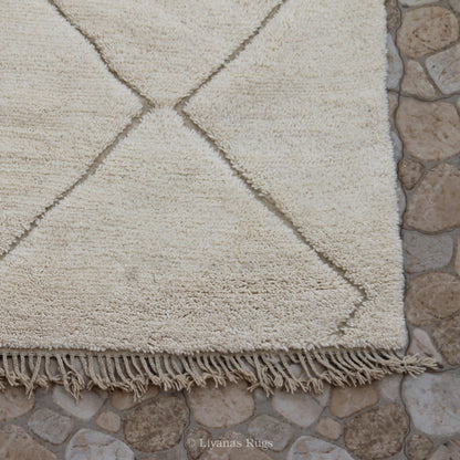 Modern designer Berber Beni Ourain Liyana, S carpet - 282 cm - 205 cm