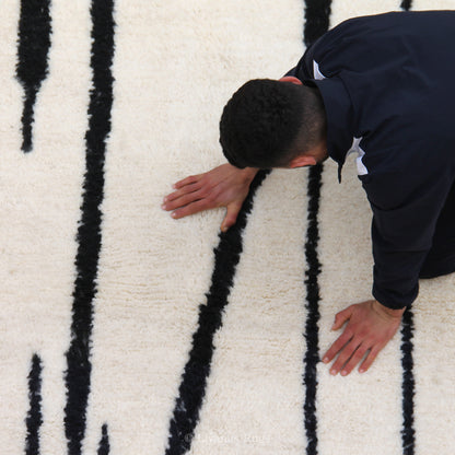 Modern designer Berber Azilal Liyana, S carpet 252 cm - 152 cm