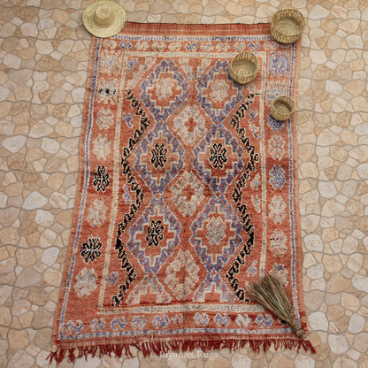 Vintage designer Berber Liyana, S carpet 271 cm - 174 cm