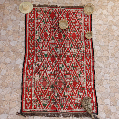 Vintage designer Berber Liyana, S carpet 283 cm - 175 cm