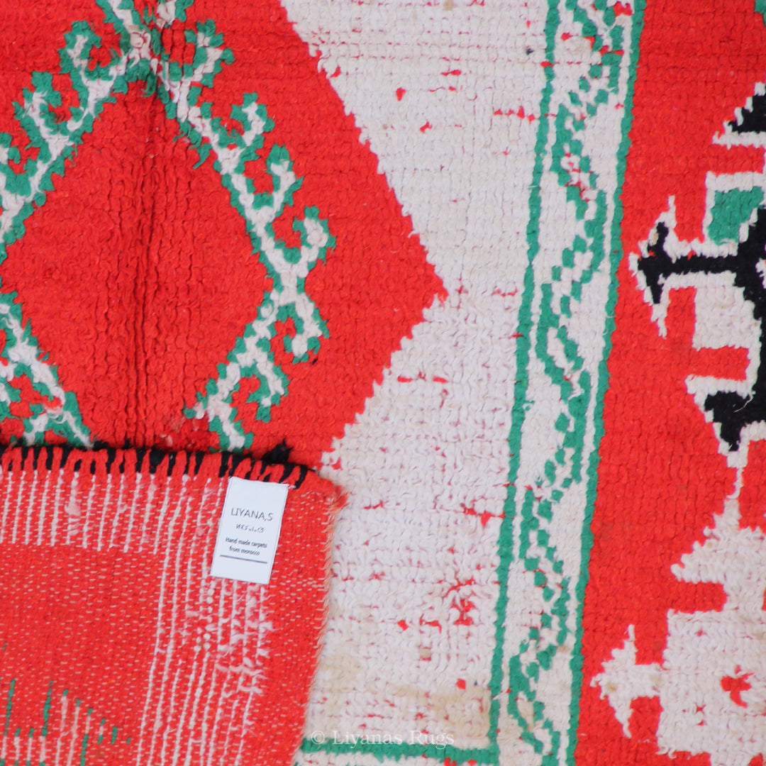 Vintage designer Berber Liyana, S carpet 257 cm - 156 cm