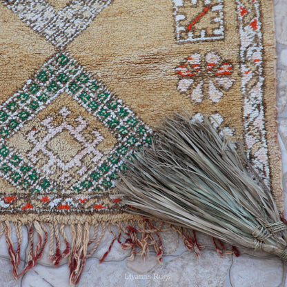 Vintage designer Berber Liyana, S carpet 142 cm - 99 cm