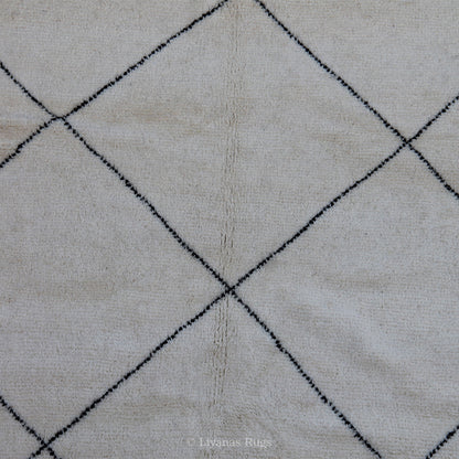 Modern designer Berber Beni Ourain Liyana, S carpet - 305 cm - 192 cm