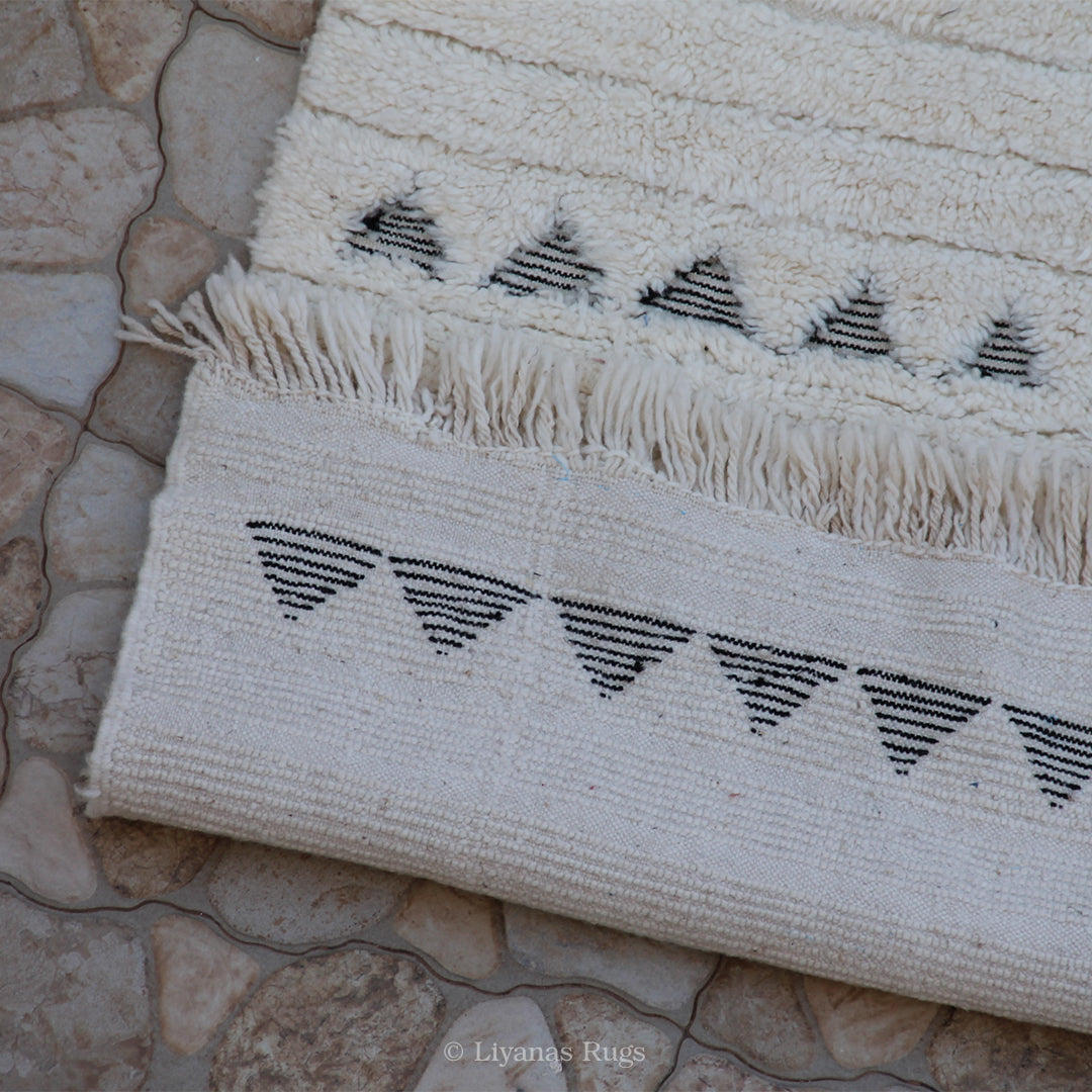 Modern designer Berber Beni Ourain Liyana, S carpet - 257 cm - 170 cm