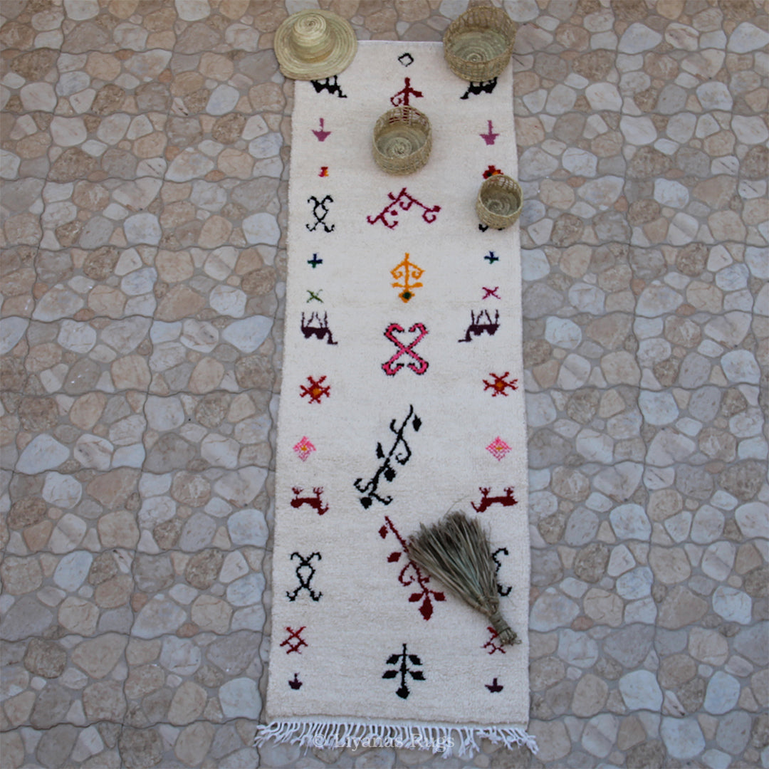Modern designer Berber Azilal Liyana, S carpet 278cm - 91cm
