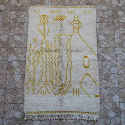 Modern designer Berber Azilal Liyana, S carpet 249cm - 153cm