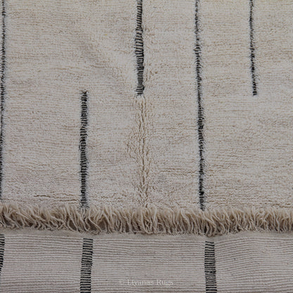 Modern designer Berber Beni Ourain Liyana, S carpet 307 cm - 207 cm