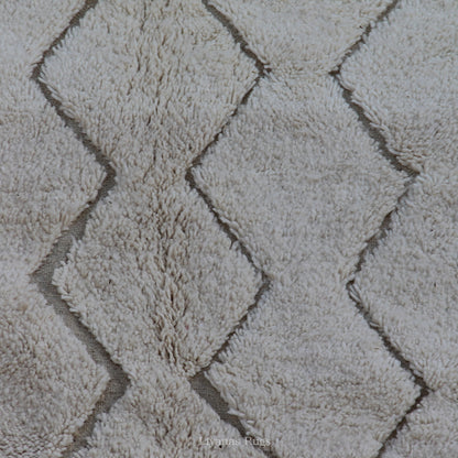 Modern designer Berber Beni Ourain Liyana, S carpet 297 cm - 192 cm