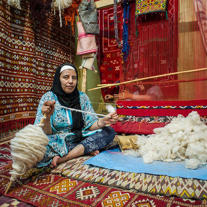 Modern designer Berber Beni Ourain Liyana, S carpet 297 cm - 192 cm